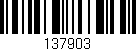Código de barras (EAN, GTIN, SKU, ISBN): '137903'