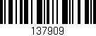 Código de barras (EAN, GTIN, SKU, ISBN): '137909'