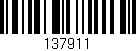 Código de barras (EAN, GTIN, SKU, ISBN): '137911'