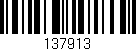 Código de barras (EAN, GTIN, SKU, ISBN): '137913'
