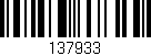 Código de barras (EAN, GTIN, SKU, ISBN): '137933'