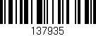 Código de barras (EAN, GTIN, SKU, ISBN): '137935'