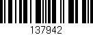 Código de barras (EAN, GTIN, SKU, ISBN): '137942'