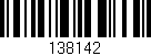 Código de barras (EAN, GTIN, SKU, ISBN): '138142'