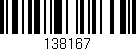 Código de barras (EAN, GTIN, SKU, ISBN): '138167'