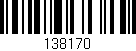 Código de barras (EAN, GTIN, SKU, ISBN): '138170'
