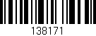 Código de barras (EAN, GTIN, SKU, ISBN): '138171'
