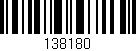 Código de barras (EAN, GTIN, SKU, ISBN): '138180'