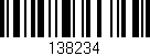 Código de barras (EAN, GTIN, SKU, ISBN): '138234'