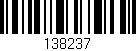 Código de barras (EAN, GTIN, SKU, ISBN): '138237'