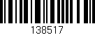 Código de barras (EAN, GTIN, SKU, ISBN): '138517'