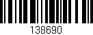 Código de barras (EAN, GTIN, SKU, ISBN): '138690'