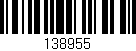 Código de barras (EAN, GTIN, SKU, ISBN): '138955'