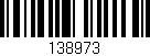 Código de barras (EAN, GTIN, SKU, ISBN): '138973'