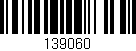 Código de barras (EAN, GTIN, SKU, ISBN): '139060'