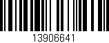 Código de barras (EAN, GTIN, SKU, ISBN): '13906641'