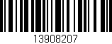 Código de barras (EAN, GTIN, SKU, ISBN): '13908207'