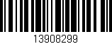 Código de barras (EAN, GTIN, SKU, ISBN): '13908299'