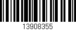 Código de barras (EAN, GTIN, SKU, ISBN): '13908355'