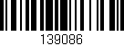 Código de barras (EAN, GTIN, SKU, ISBN): '139086'