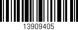 Código de barras (EAN, GTIN, SKU, ISBN): '13909405'