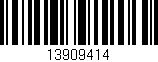 Código de barras (EAN, GTIN, SKU, ISBN): '13909414'