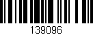 Código de barras (EAN, GTIN, SKU, ISBN): '139096'