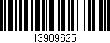 Código de barras (EAN, GTIN, SKU, ISBN): '13909625'
