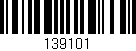 Código de barras (EAN, GTIN, SKU, ISBN): '139101'