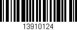 Código de barras (EAN, GTIN, SKU, ISBN): '13910124'
