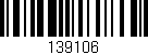 Código de barras (EAN, GTIN, SKU, ISBN): '139106'