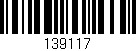 Código de barras (EAN, GTIN, SKU, ISBN): '139117'
