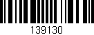 Código de barras (EAN, GTIN, SKU, ISBN): '139130'