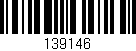 Código de barras (EAN, GTIN, SKU, ISBN): '139146'