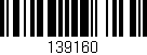 Código de barras (EAN, GTIN, SKU, ISBN): '139160'