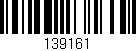 Código de barras (EAN, GTIN, SKU, ISBN): '139161'