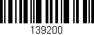 Código de barras (EAN, GTIN, SKU, ISBN): '139200'