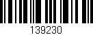 Código de barras (EAN, GTIN, SKU, ISBN): '139230'