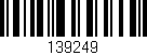 Código de barras (EAN, GTIN, SKU, ISBN): '139249'
