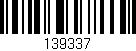 Código de barras (EAN, GTIN, SKU, ISBN): '139337'