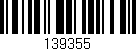Código de barras (EAN, GTIN, SKU, ISBN): '139355'