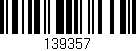 Código de barras (EAN, GTIN, SKU, ISBN): '139357'