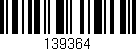 Código de barras (EAN, GTIN, SKU, ISBN): '139364'