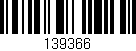 Código de barras (EAN, GTIN, SKU, ISBN): '139366'