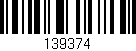 Código de barras (EAN, GTIN, SKU, ISBN): '139374'
