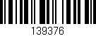 Código de barras (EAN, GTIN, SKU, ISBN): '139376'