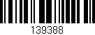 Código de barras (EAN, GTIN, SKU, ISBN): '139388'
