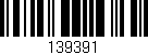 Código de barras (EAN, GTIN, SKU, ISBN): '139391'