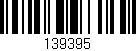 Código de barras (EAN, GTIN, SKU, ISBN): '139395'