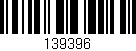 Código de barras (EAN, GTIN, SKU, ISBN): '139396'